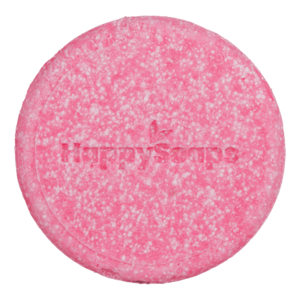 Produktbild pinkes Happy Soaps Shampoo Rose