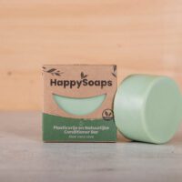 Produktbild hellgrüner Happy Soaps Conditioner Aloe Vera mit Verpackung