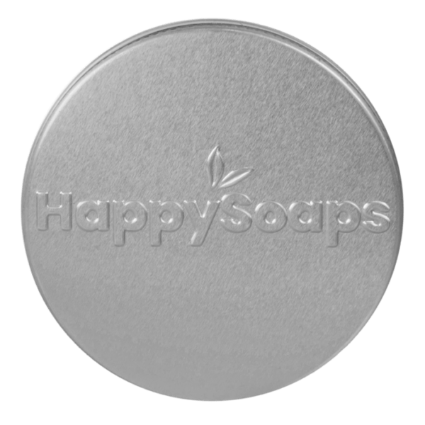 Produktbild Happy Soaps runde Aufbewahrungsdose geschlossen